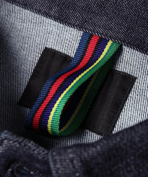PS Paul Smith(ピーエスポールスミス)の「COOLMAX(R)デニムジャケット / 162753 EXSB04(ブルゾン・メンズ・ダークブルー・LARGE/MEDIUM/SMALL)」の9枚目の写真