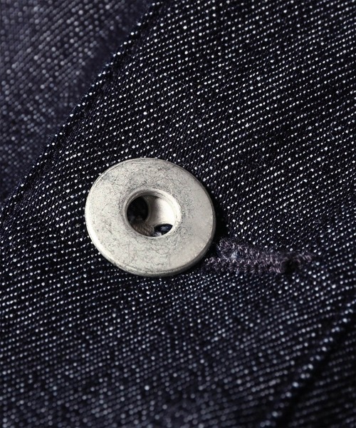 PS Paul Smith(ピーエスポールスミス)の「COOLMAX(R)デニムジャケット / 162753 EXSB04(ブルゾン・メンズ・ダークブルー・LARGE/MEDIUM/SMALL)」の10枚目の写真