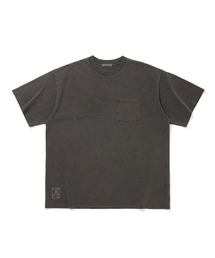 OVERDYED POCKET T-SHIRT RUNNING DOG