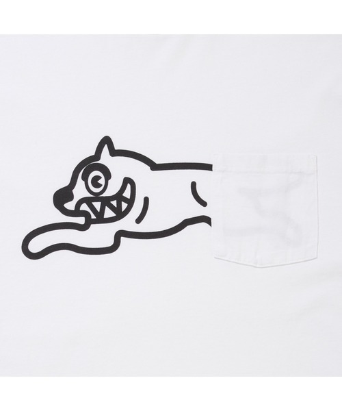 ICECREAM(アイスクリーム)の「OVERDYED POCKET T-SHIRT RUNNING DOG(Tシャツ/カットソー・メンズ・パープル/ブルー/ブラック/ホワイト・LARGE/X-LARGE/MEDIUM)」の9枚目の写真