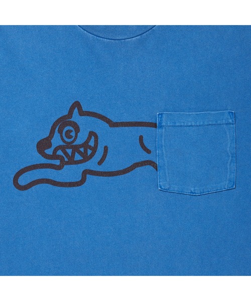 ICECREAM(アイスクリーム)の「OVERDYED POCKET T-SHIRT RUNNING DOG(Tシャツ/カットソー・メンズ・パープル/ブルー/ブラック/ホワイト・LARGE/X-LARGE/MEDIUM)」の11枚目の写真