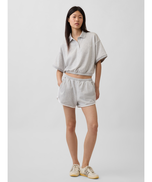 GAP(ギャップ)の「フレンチテリー GAPロゴ ドルフィン ショートパンツ(その他パンツ・レディース・ホワイト/ネイビー/グレー/レッド・S/M/L/XS/XXS)」の9枚目の写真
