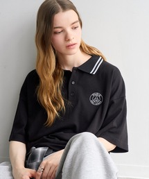 PARIS SAINT-GERMAIN（パリサンジェルマン）の「【Paris Saint-Germain パリサンジェルマン】リブライン ワンポイント 半袖ポロシャツ 鹿の子（ポロシャツ）」