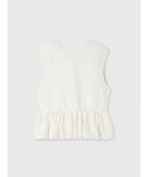 EIMY ISTOIRE(エイミーイストワール)の「SIGN BUTTON KNIT TOP(ニット/セーター・レディース・グレー/ブラック/ホワイト・F)」の9枚目の写真