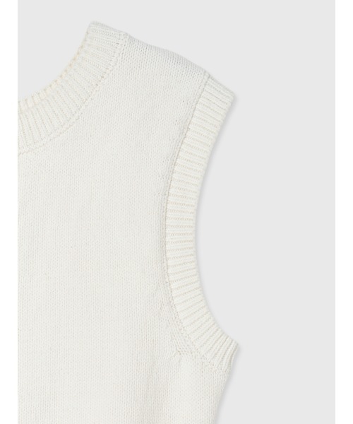 EIMY ISTOIRE(エイミーイストワール)の「SIGN BUTTON KNIT TOP(ニット/セーター・レディース・グレー/ブラック/ホワイト・F)」の11枚目の写真