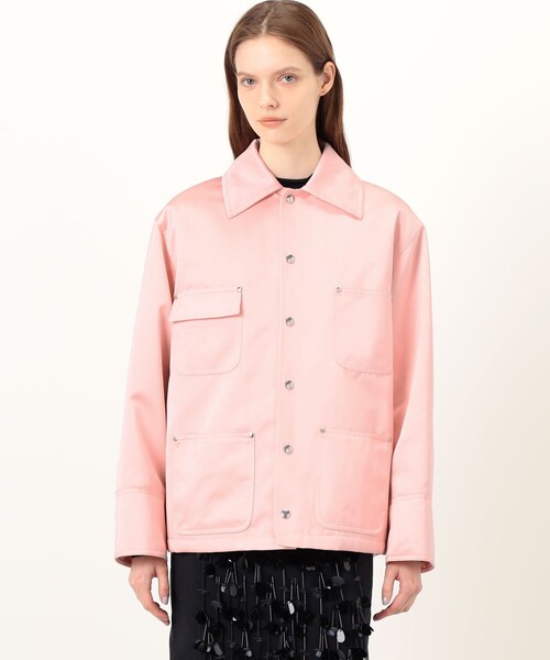 Plan C(プランシー)の「PLAN C JACKET ブルゾン(ブルゾン・レディース・ライトピンク・38)」の15枚目の写真