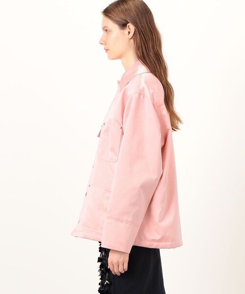 Plan C(プランシー)の「PLAN C JACKET ブルゾン(ブルゾン・レディース・ライトピンク・38)」の2枚目の写真