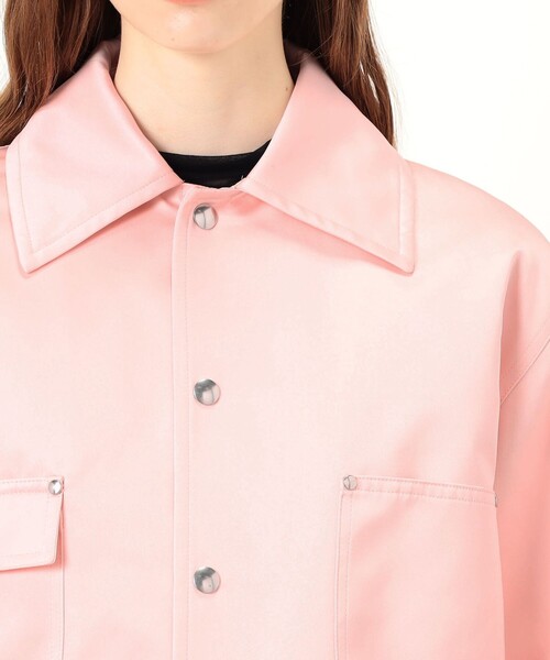 Plan C(プランシー)の「PLAN C JACKET ブルゾン(ブルゾン・レディース・ライトピンク・38)」の5枚目の写真