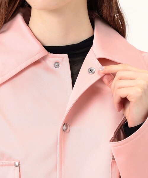 Plan C(プランシー)の「PLAN C JACKET ブルゾン(ブルゾン・レディース・ライトピンク・38)」の6枚目の写真