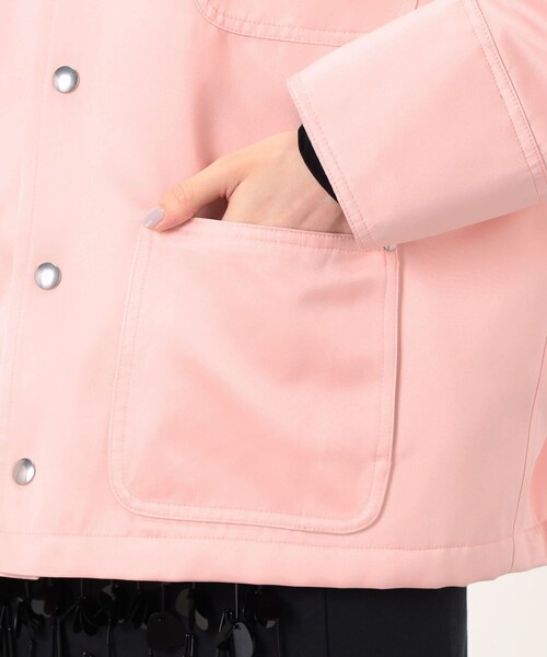 Plan C(プランシー)の「PLAN C JACKET ブルゾン(ブルゾン・レディース・ライトピンク・38)」の11枚目の写真