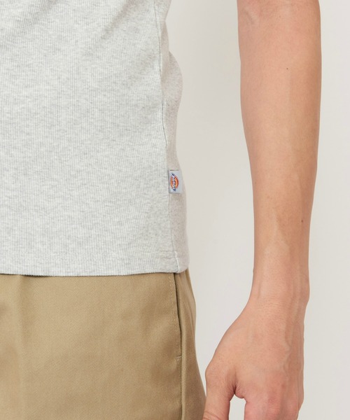 Dickies(ディッキーズ)の「Dickies/ディッキーズ リブタンクトップ(タンクトップ・メンズ・ホワイト/ヘザーグレー/ブラック・MEDIUM/X-LARGE/LARGE)」の11枚目の写真