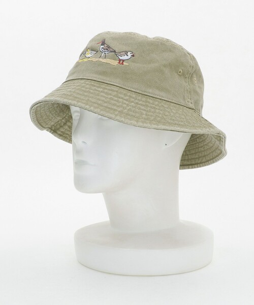 Steven Alan(スティーブンアラン)の「<ATLAS SCREEN PRINTING> BIRD EMB HAT/ハット(ハット・メンズ・ベージュ・FREE)」の10枚目の写真