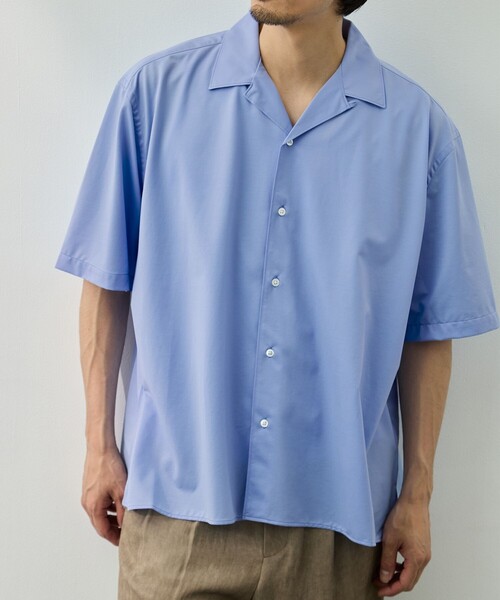 KANEMASA PHIL.（カネマサフィル）の「【KANEMASA PHIL./カネマサフィル】別注 46G Ether Shirt（シャツ/ブラウス・メンズ・ブルー/ホワイト/ベージュ/ダークグレー・S/L/M）」の10枚目の写真