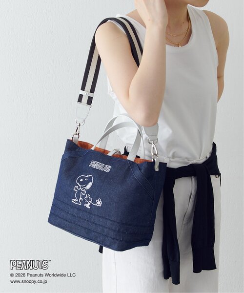 russet(ラシット)の「《PEANUTS×russet》リバーシブルトートバッグ(トートバッグ・レディース・ブルー系その他/インディゴブルー・FREE)」の16枚目の写真
