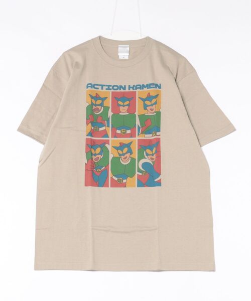 Rendez-Vous(ランデヴー)の「【 クレヨンしんちゃん 】 インクジェット プリントTシャツ 26S5(Tシャツ/カットソー・レディース・グレイッシュベージュ/オフホワイト/ホワイト・X-LARGE/LARGE)」の3枚目の写真