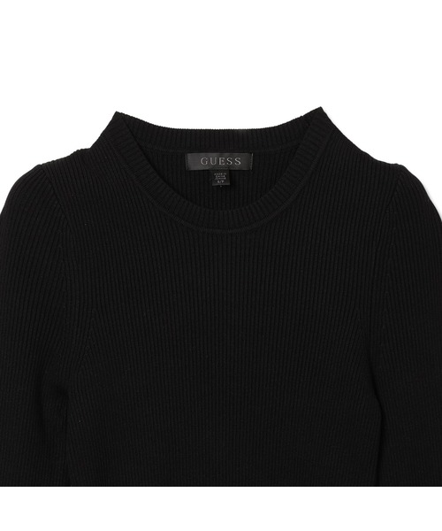 Guess(ゲス)の「ELLIE Sweater セーター(ニット/セーター・レディース・クリーム/ブラック・LARGE/X-SMALL/MEDIUM/SMALL)」の4枚目の写真