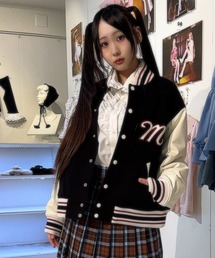 ”m” スタジャン
