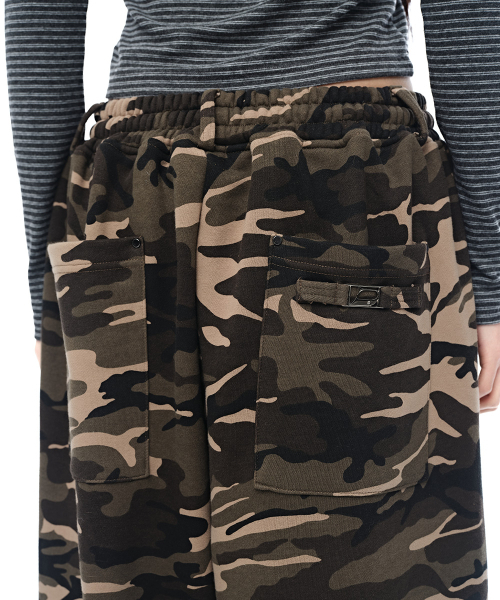 HALF DEVIL US(ハーフデビルアス)の「カモワイドツーウェイジョガー_カーキ(スウェットパンツ・レディース・その他・SMALL/MEDIUM)」の11枚目の写真