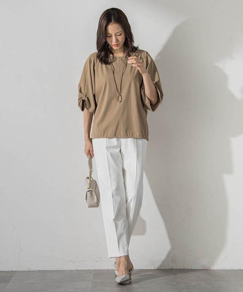 LAUTREAMONT(ロートレアモン)の「≪着た瞬間ヒヤッ≫ICE(アイス)カットソー(Tシャツ/カットソー・レディース・ブラック/ホワイト・9号)」の13枚目の写真