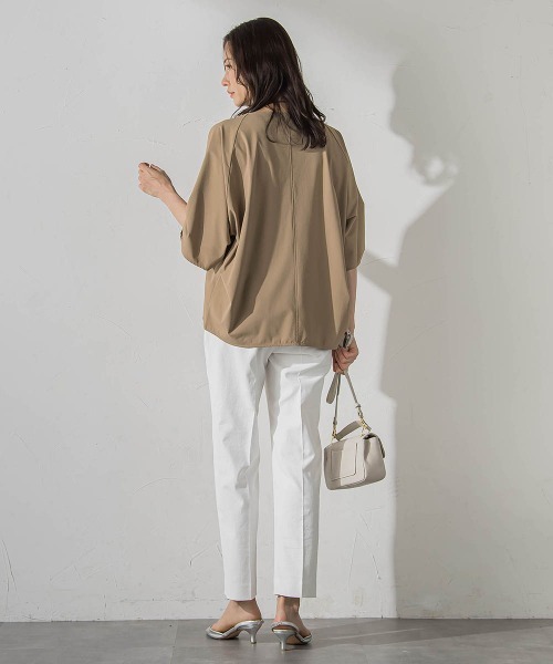 LAUTREAMONT(ロートレアモン)の「≪着た瞬間ヒヤッ≫ICE(アイス)カットソー(Tシャツ/カットソー・レディース・ブラック/ホワイト・9号)」の15枚目の写真