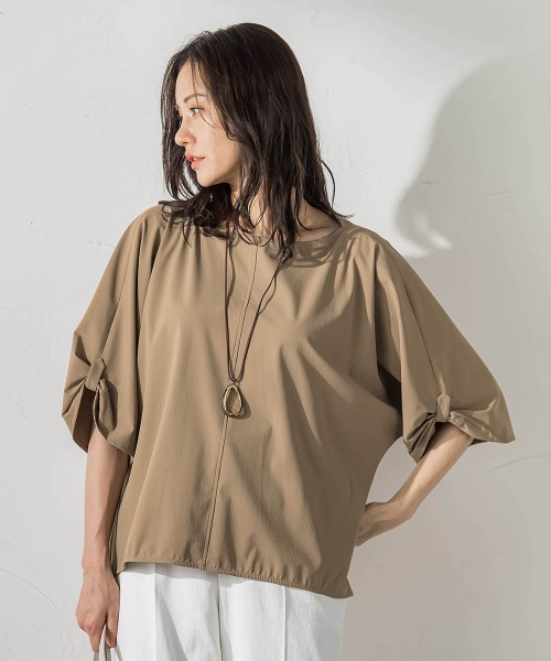 LAUTREAMONT(ロートレアモン)の「≪着た瞬間ヒヤッ≫ICE(アイス)カットソー(Tシャツ/カットソー・レディース・ブラック/ホワイト・9号)」の9枚目の写真