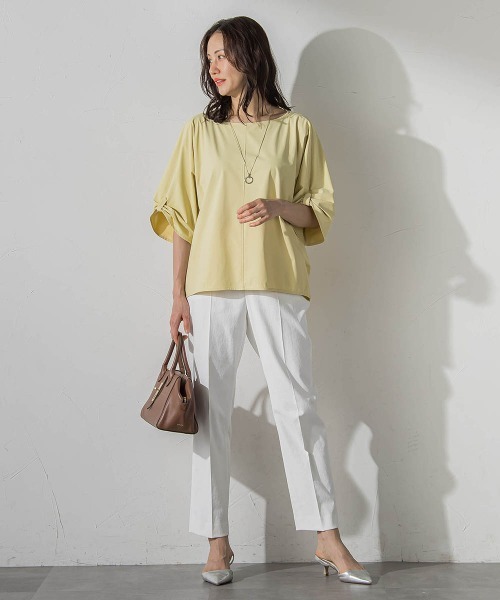 LAUTREAMONT(ロートレアモン)の「≪着た瞬間ヒヤッ≫ICE(アイス)カットソー(Tシャツ/カットソー・レディース・ブラック/ホワイト・9号)」の20枚目の写真