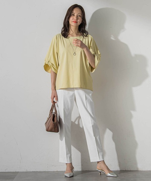 LAUTREAMONT(ロートレアモン)の「≪着た瞬間ヒヤッ≫ICE(アイス)カットソー(Tシャツ/カットソー・レディース・ブラック/ホワイト・9号)」の21枚目の写真