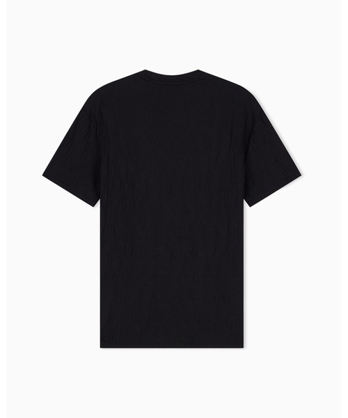 ARMANI EXCHANGE(アルマーニエクスチェンジ)の「【A|X アルマーニ エクスチェンジ】オールオーバージャカードロゴ レギュラーフィット 半袖クルーネックTシャツ/REGULAR(Tシャツ/カットソー・メンズ・ブラック/ブルー・X-SMALL/XX-LARGE/LARGE/X-LARGE/SMALL/MEDIUM)」の15枚目の写真