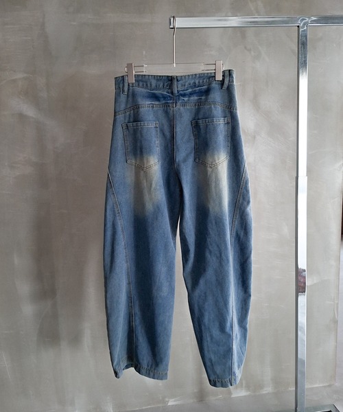 WESTBOY（ウエストボーイ）の「Y2K ヴィンテージウォッシュ バギーデニムパンツ WO26W1PT05（デニムパンツ・メンズ・ブルー・XL/M/L）」の14枚目の写真