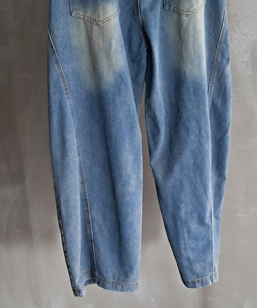 WESTBOY（ウエストボーイ）の「Y2K ヴィンテージウォッシュ バギーデニムパンツ WO26W1PT05（デニムパンツ・メンズ・ブルー・XL/M/L）」の18枚目の写真