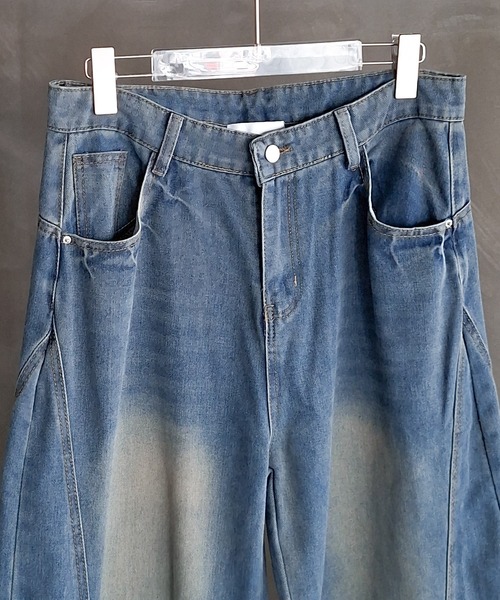 WESTBOY（ウエストボーイ）の「Y2K ヴィンテージウォッシュ バギーデニムパンツ WO26W1PT05（デニムパンツ・メンズ・ブルー・XL/M/L）」の19枚目の写真