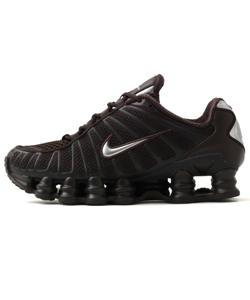 NIKE(ナイキ)の「NIKE WMNS SHOX TL / ナイキ ウィメンズ ショックス TL【SP】(スニーカー・レディース・ダークブラウン・23.5cm/24.5cm/23.0cm/24.0cm/25.0cm)」の1枚目の写真