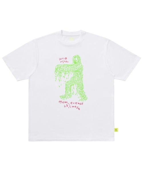 LOOSE JOINTS(ルーズジョインツ)の「TOTAL ENERGY COLLAPSE S/S TEE LS25JS010SG(Tシャツ/カットソー・メンズ・ホワイト・LARGE/MEDIUM)」の1枚目の写真
