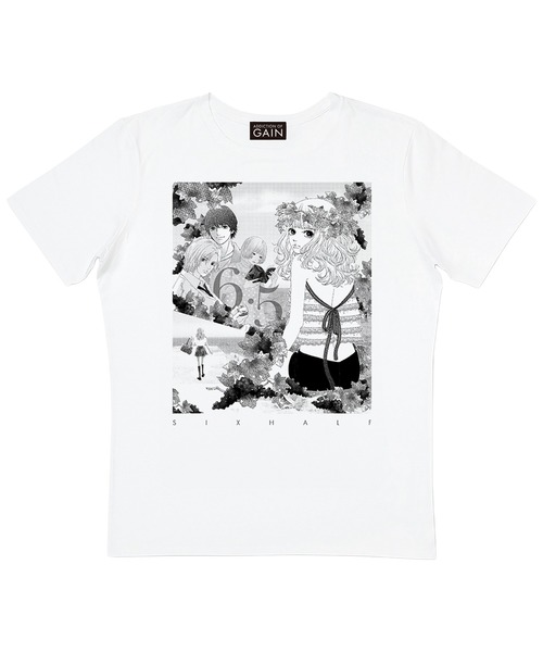 MEDICOM TOY(メディコムトイ)の「池谷理香子 『シックスハーフ 』 Tシャツ(Tシャツ/カットソー・メンズ・ホワイト・X-LARGE/LARGE/MEDIUM/SMALL)」の1枚目の写真