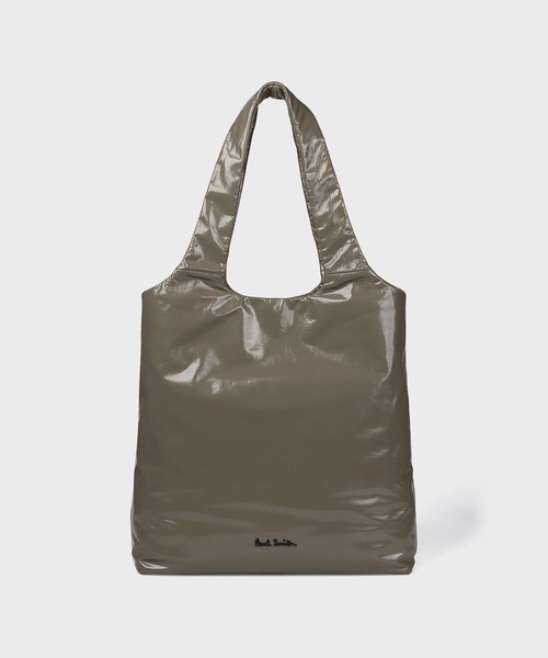 Paul Smith（ポールスミス）の「“ソフトアングル” トートバッグ【463000 N291T】（トートバッグ・メンズ・グレイッシュベージュ/ブルー/ブラック・FREE）」の3枚目の写真
