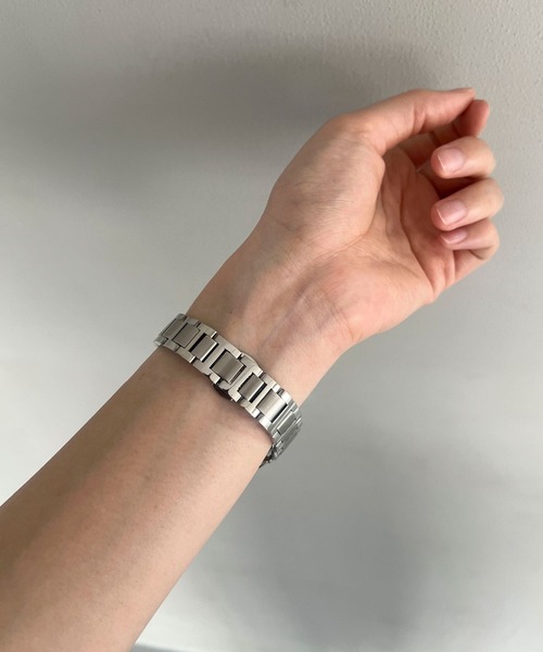 LOWRYS FARM（ローリーズファーム）の「【ステンレス】AppleWatch デザインメタルバンド 1051689/GOODS（デジタル腕時計・レディース・シルバー・FREE）」の10枚目の写真