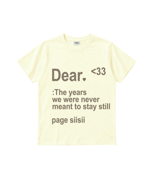 PAGESIISII(ページシシ)の「DEAR プリンティングスタンダードフィット半袖Tシャツライトグリーン(Tシャツ/カットソー・レディース・その他・MEDIUM)」の5枚目の写真