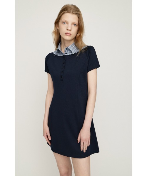 GUCCI（グッチ）の「Gucci - 刺繍カラー デニムワンピース - women