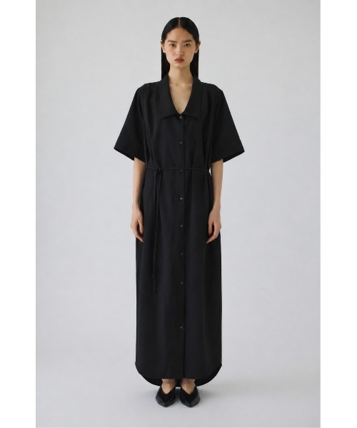 RIM.ARK(リムアーク)の「Quaker collar dress(クエーカー カラー ドレス)(ドレス・レディース・ブラック/グレー・36/38)」の2枚目の写真