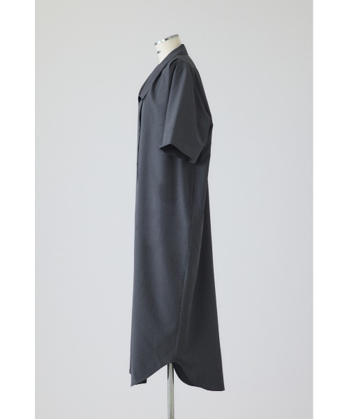 RIM.ARK(リムアーク)の「Quaker collar dress(クエーカー カラー ドレス)(ドレス・レディース・ブラック/グレー・36/38)」の5枚目の写真