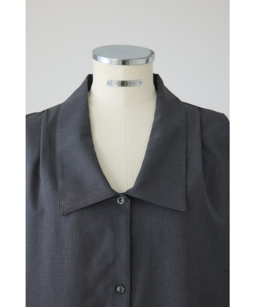 RIM.ARK(リムアーク)の「Quaker collar dress(クエーカー カラー ドレス)(ドレス・レディース・ブラック/グレー・36/38)」の7枚目の写真