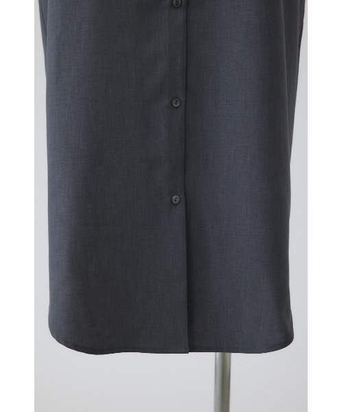 RIM.ARK(リムアーク)の「Quaker collar dress(クエーカー カラー ドレス)(ドレス・レディース・ブラック/グレー・36/38)」の10枚目の写真
