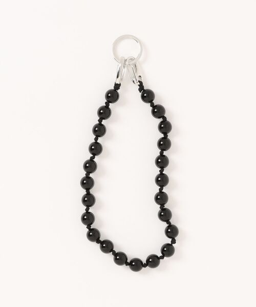 TODAYFUL(トゥデイフル)の「TODAYFUL Beads Key Chearm(チャーム・レディース・ブラック・FREE)」の2枚目の写真