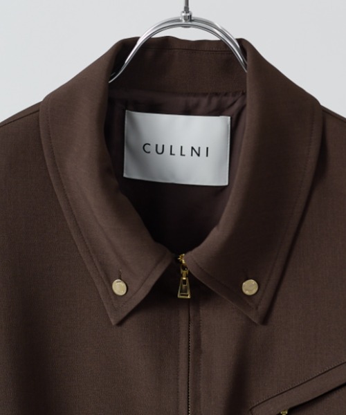 CULLNI(クルニ)の「【CULLNI for Lui's】ジップブルゾン(ブルゾン・メンズ・ブラウン/ブラック・1/2)」の22枚目の写真