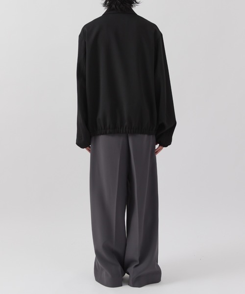 CULLNI(クルニ)の「【CULLNI for Lui's】ジップブルゾン(ブルゾン・メンズ・ブラウン/ブラック・1/2)」の13枚目の写真