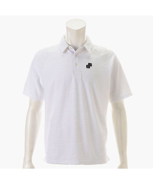 BRIEFING(ブリーフィング)の「【BRIEFING GOLF/ブリーフィングゴルフ】CR MEN'S PILE CAMO JQ SHIRT (リラックスフィット)(ゴルフグッズ・メンズ・グレー/ホワイト/ネイビー・L/M)」の1枚目の写真