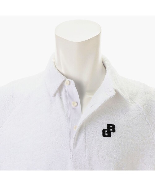 BRIEFING(ブリーフィング)の「【BRIEFING GOLF/ブリーフィングゴルフ】CR MEN'S PILE CAMO JQ SHIRT (リラックスフィット)(ゴルフグッズ・メンズ・グレー/ホワイト/ネイビー・L/M)」の7枚目の写真