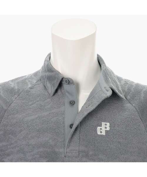 BRIEFING(ブリーフィング)の「【BRIEFING GOLF/ブリーフィングゴルフ】CR MEN'S PILE CAMO JQ SHIRT (リラックスフィット)(ゴルフグッズ・メンズ・グレー/ホワイト/ネイビー・L/M)」の17枚目の写真
