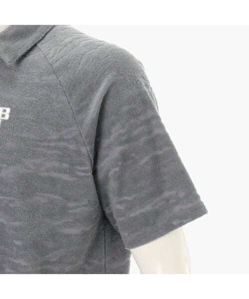 BRIEFING(ブリーフィング)の「【BRIEFING GOLF/ブリーフィングゴルフ】CR MEN'S PILE CAMO JQ SHIRT (リラックスフィット)(ゴルフグッズ・メンズ・グレー/ホワイト/ネイビー・L/M)」の19枚目の写真