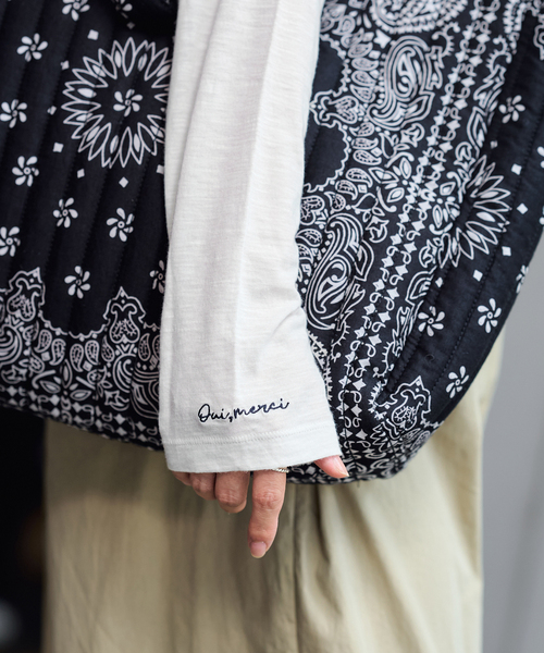 FRAMeWORK(フレームワーク)の「シアースラブ刺繍LTee(Tシャツ/カットソー・レディース・アイボリー/ホワイト・FREE)」の11枚目の写真